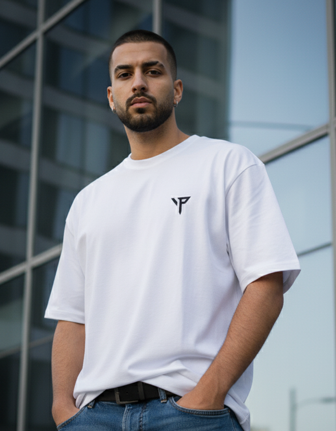 Fylsi Embrace Drift Oversized T-Shirt - White
