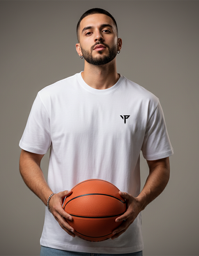 Fylsi Embrace Drift Oversized T-Shirt - White